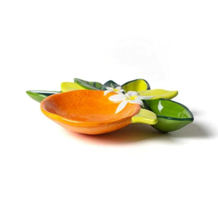 Orange Tray Serving Piece Coton Colors 