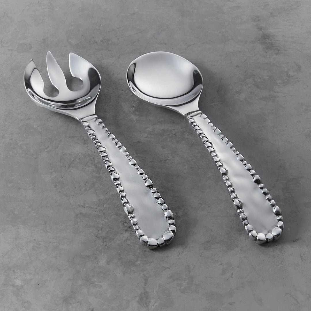 Organic Pearl Salad Servers - Small Serving Pieces Beatriz Ball 