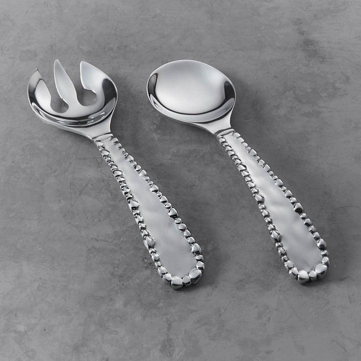 Organic Pearl Salad Servers - Small Serving Pieces Beatriz Ball 