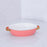 Oval Baker with Gold Handles - Salmon Small Serving Piece Beatriz Ball 