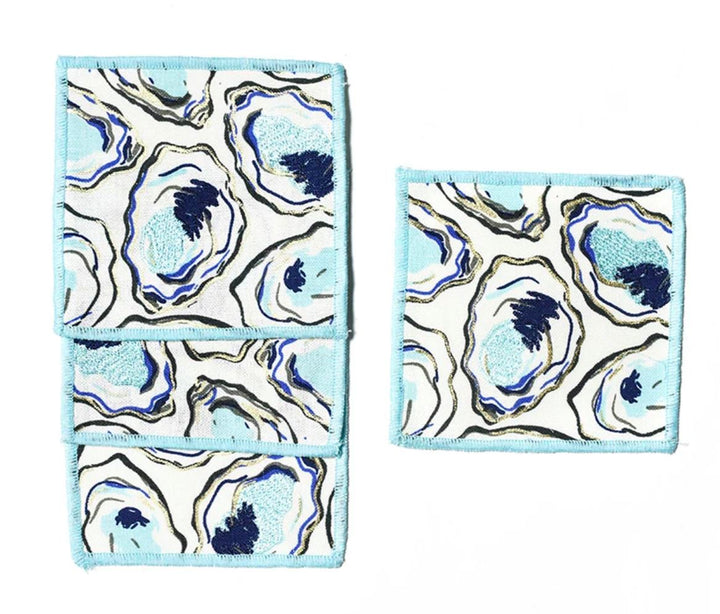 Oyster Print Cocktail Napkins Cocktail Napkins Coton Colors 