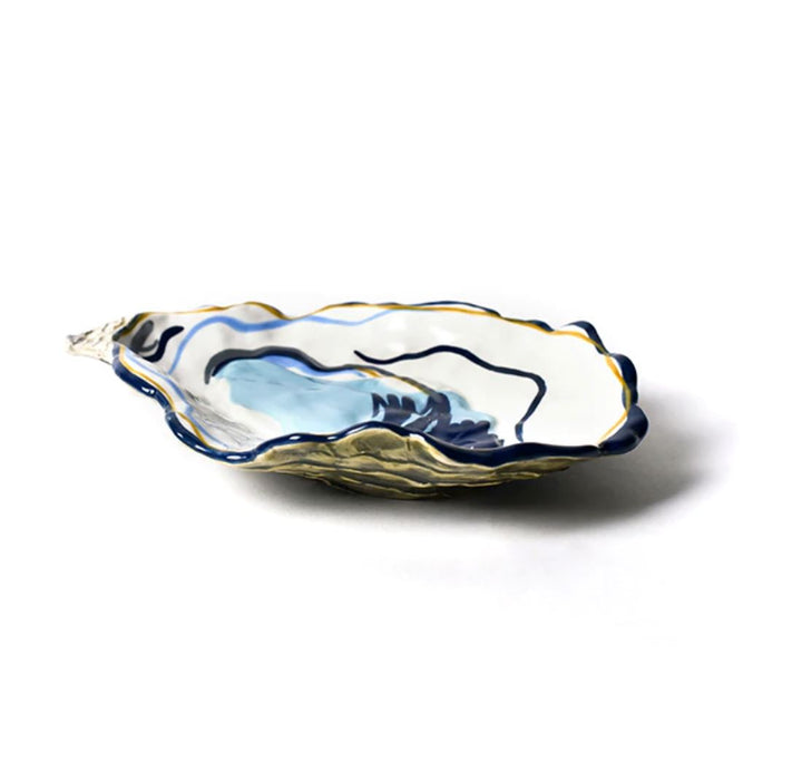 Oyster Salad Plate Serving Piece Coton Colors 