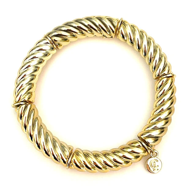 Palm Beach Swizzle Bracelets Bracelet Caryn Lawn Gold 