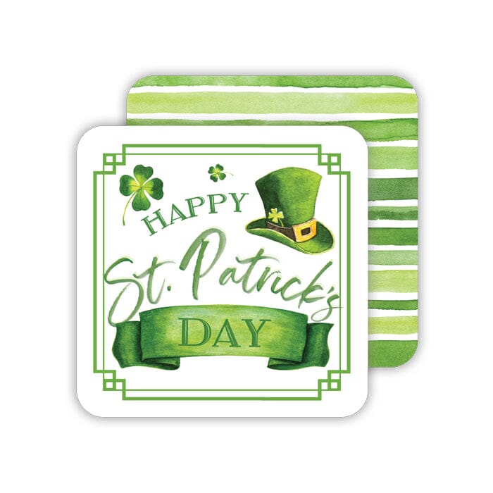 Paper Coasters - Set of 20 - St. Patrick's Day Coasters Rosanne Beck 