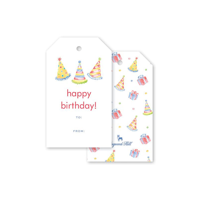Party Confetti Hats Gift Tags Gift Tag Dogwood Hill 