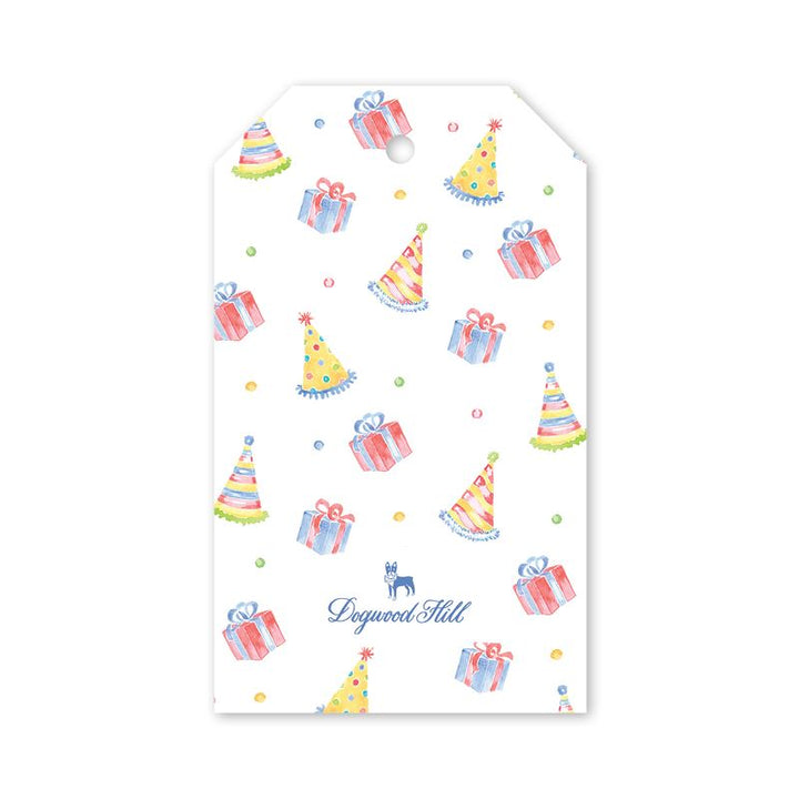 Party Confetti Hats Gift Tags Gift Tag Dogwood Hill 