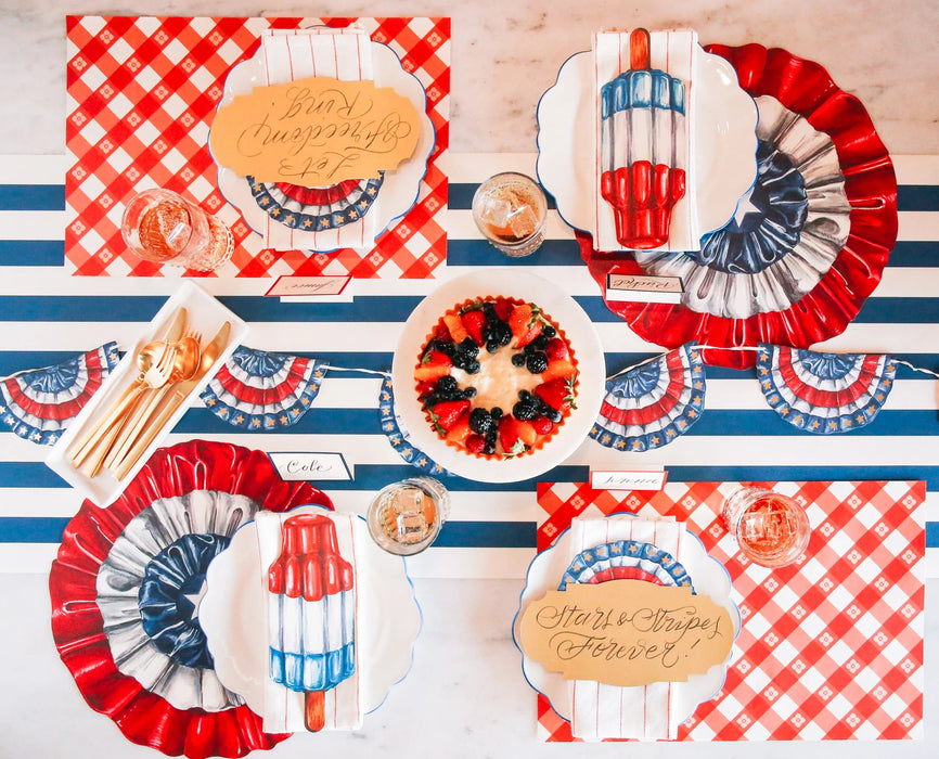 Patriotic Swag Bunting Holiday Decor Hester and Cook 