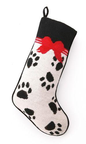 Paws Up Needlepoint Stocking Christmas Stocking Peking Handicraft 