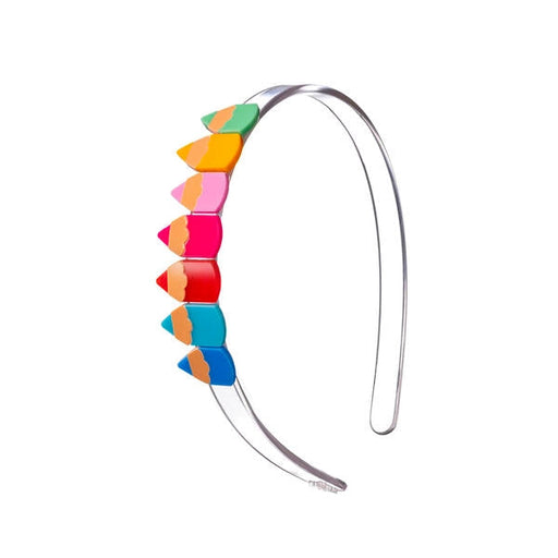 Pencils Vibrant Colors Headband Headband Lillies and Roses 