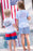 Performance T-Shirt - Clear Sky American Flag Boy Shirt Prodoh 