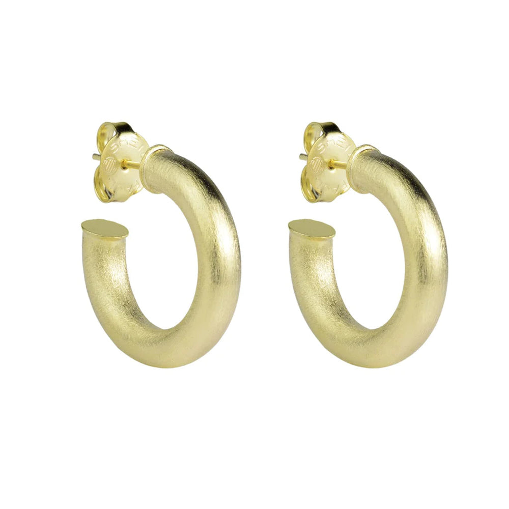 Petite Chantal Hoops Earrings Sheila Fajl 