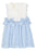 Phoebe Bow Dress - Blue Dress Zuccini Kids 
