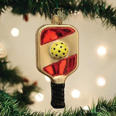 Pickleball Paddle Ornament Ornament Old World Christmas 