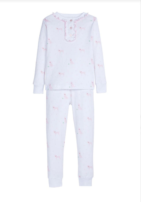 Pink Labs Printed Jammies - Girl Girl Pajamas Little English 