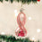 Pink Ribbon With Roses Ornament Ornament Old World Christmas 