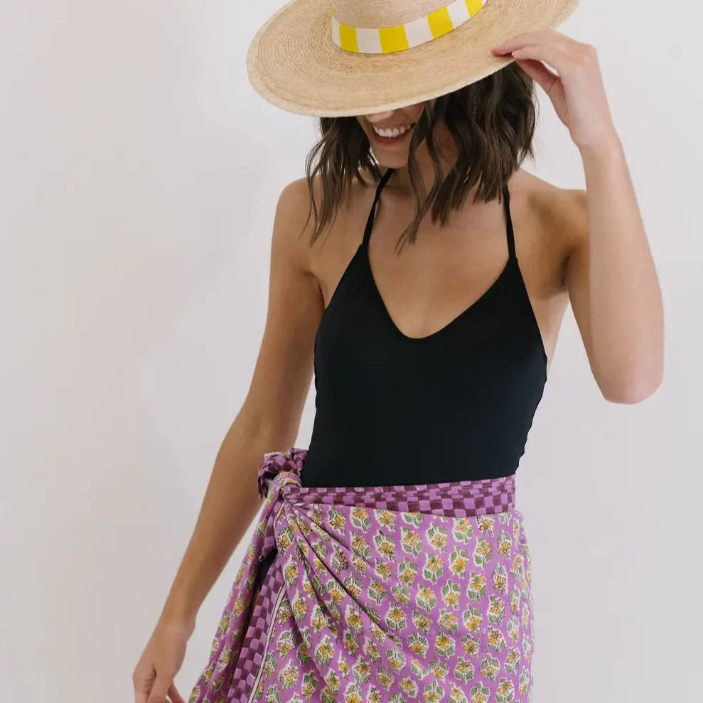 Plum Sarong Cover Up Sunshine Tienda 