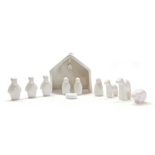 Precious Keepsake 11 Piece Miniature Nativity Scene Nativity Sets Two's Company 