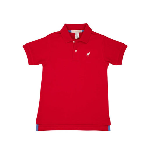 Prim and Proper Polo - Richmond Red Shirt Beaufort Bonnet 
