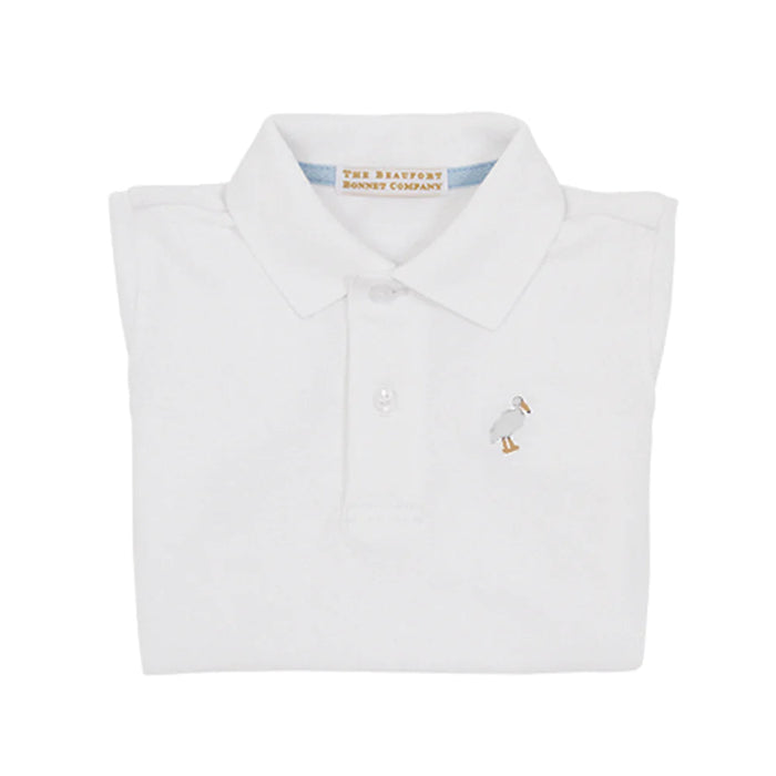 Prim and Proper Polo - Worth Avenue White Shirt Beaufort Bonnet 