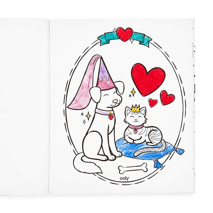 Princesses & Fairies Stampables Coloring Pack Activity Toy Ooly 