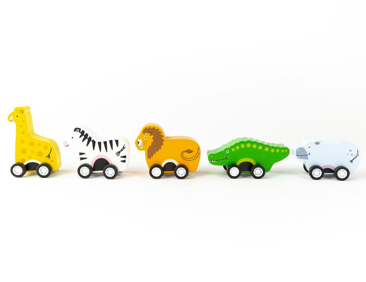 Pull-Back Safari Animals Push & Pull Toys Jack Rabbit 