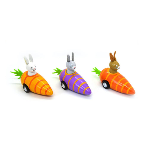Pullback Carrot Bunny Racers Mini Toys Jack Rabbit 
