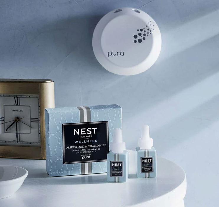 Pura Diffuser Refill Set - Driftwood & Chamomile Candle Nest 