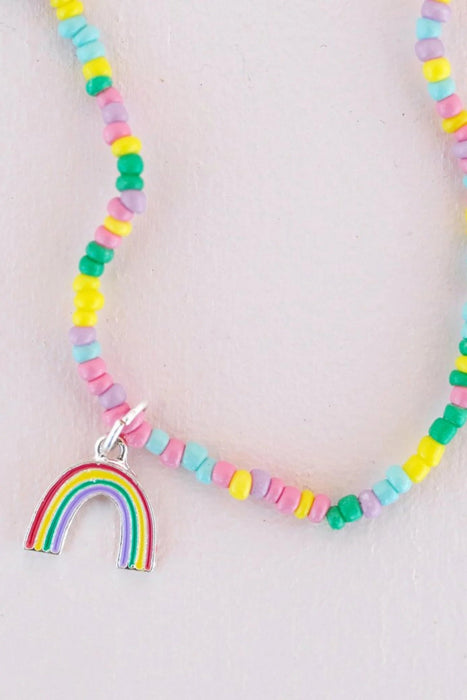 Rainbow Magic Necklace Costume Jewelry Great Pretenders 