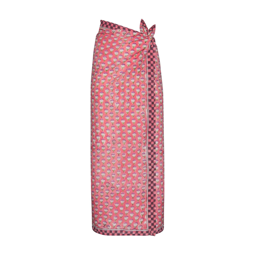 Raspberry Sarong Cover Up Sunshine Tienda 