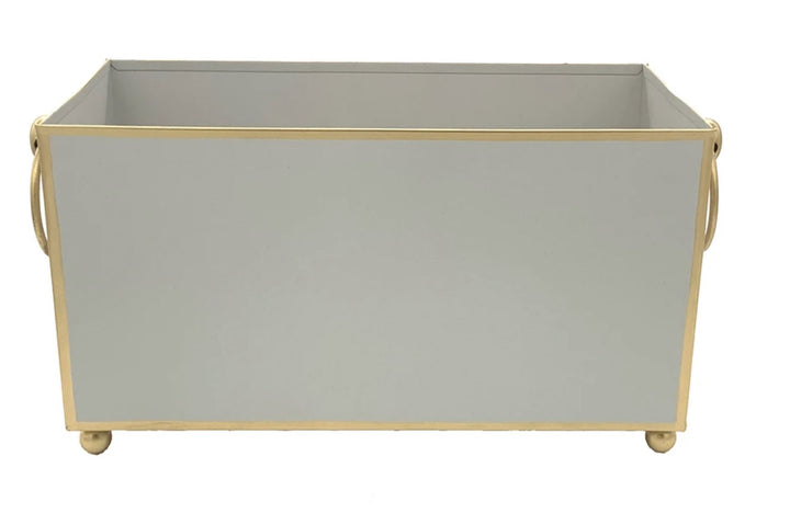 Rectangular Cachepot Home Decor Jayes Studio Taupe 