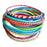 Recycled Flipflop Stack Bracelets - Set of 12 Bracelet New Charms - Kapicka 