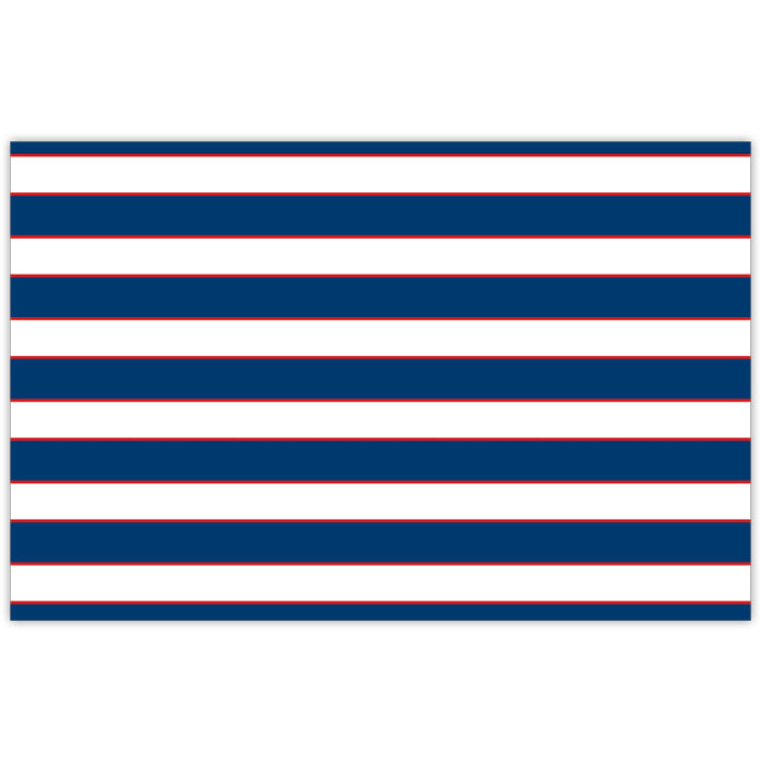 Red, White and Blue Stripes Placemats Placemats Rosanne Beck 