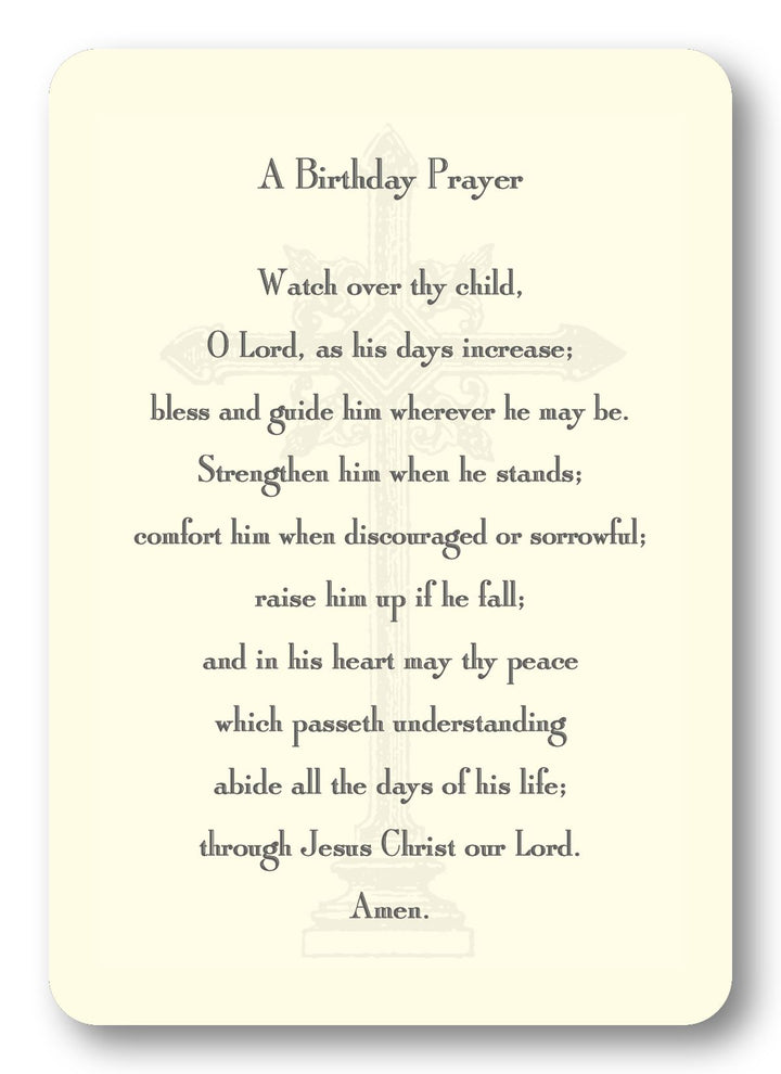 Religious Enclosure Cards Stationery Maison de Papier A Birthday Prayer 