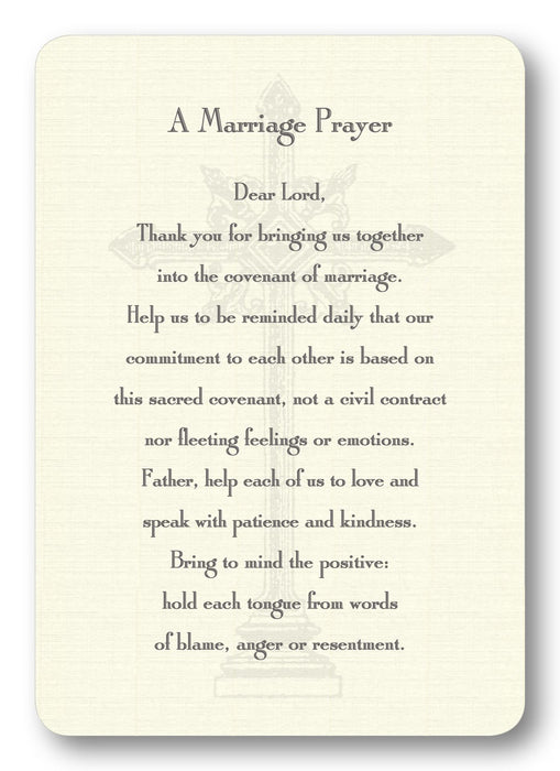 Religious Enclosure Cards Stationery Maison de Papier A Marriage Prayer 
