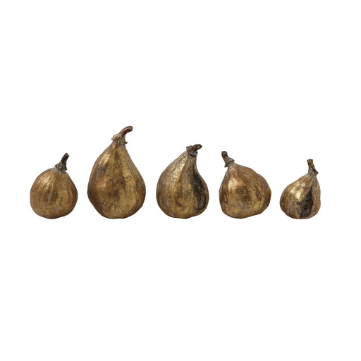 Resin Figs with Antique Finish, Set of 5 The Horseshoe Crab 