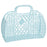 Retro Basket Tote - Large Bags and Totes Sun Jellies Blue 
