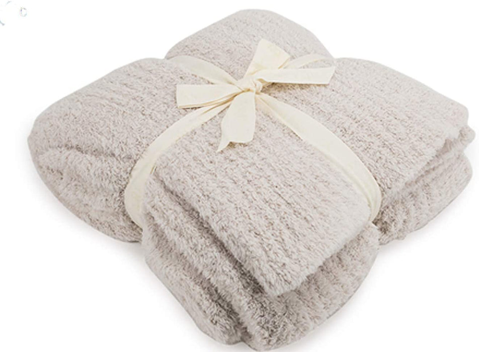 Ribbed Throw - Barefoot Dreams Throws Barefoot Dreams Almond 