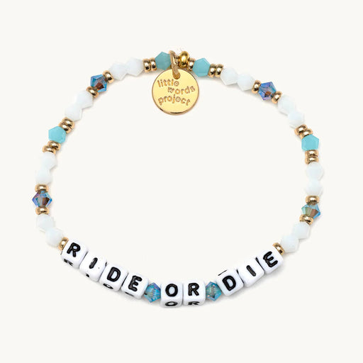 Ride or Die Bracelet Bracelet Little Words Project 