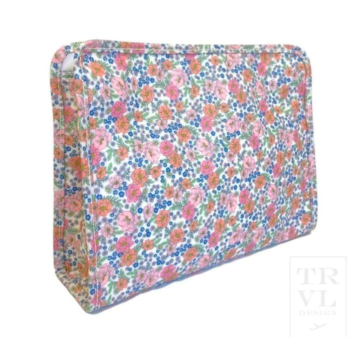 Roadie Case Cosmetic/Accessories Bags TRVL Design Garden Floral Medium 