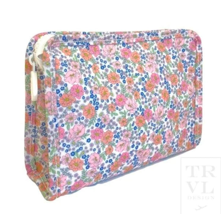 Roadie Case Cosmetic/Accessories Bags TRVL Design Garden Floral Small 