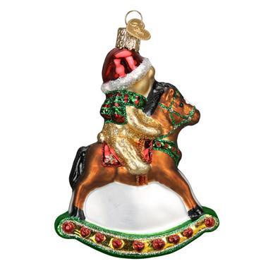 Rocking Horse Baby's First Christmas Ornament Ornament Old World Christmas 