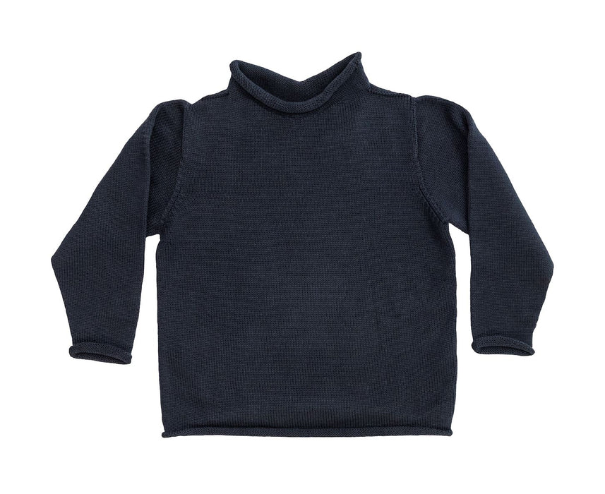 Rollneck Sweater Sweaters A Soft Idea Navy 12m