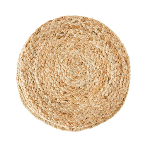 Round hand-Woven Jute Placemats Placemats Creative Co-Op 