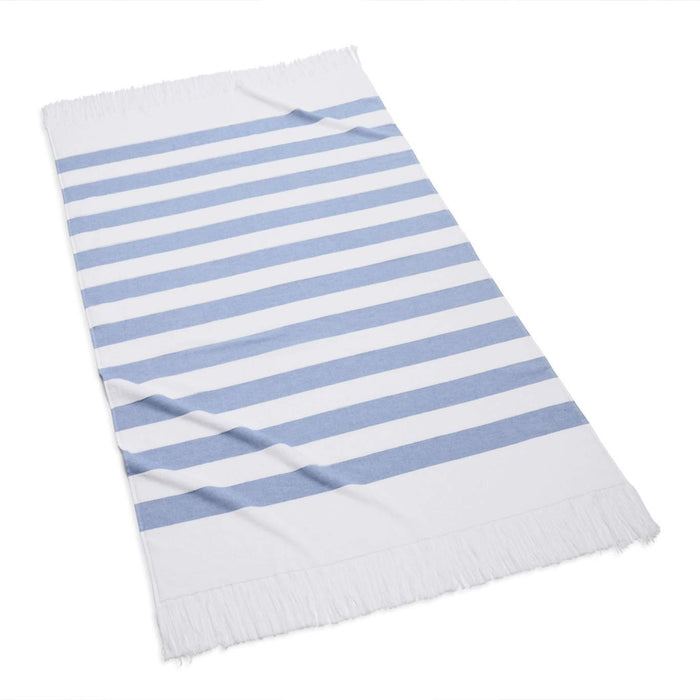 Sardinia Beach Towel Beach Towels Kassatex Periwinkle