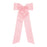 Scalloped Grosgrain Bow with Streamer Tails - Medium Hair Bows WeeOnes Light Pink 