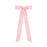 Scalloped Grosgrain Bow with Streamer Tails - Mini Hair Bows WeeOnes Light Pink 