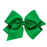 Scalloped Hair Bow - King Hair Bows WeeOnes Green 