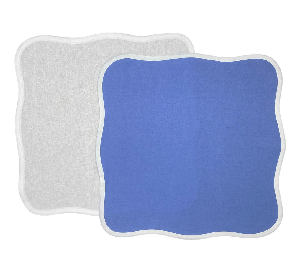 Scalloped Trim Dinner Napkins Dinner Napkins The Royalty Collection 