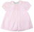 Scalloped Trim Slip Dress Baby Gown Feltman Brothers Pink 3m 