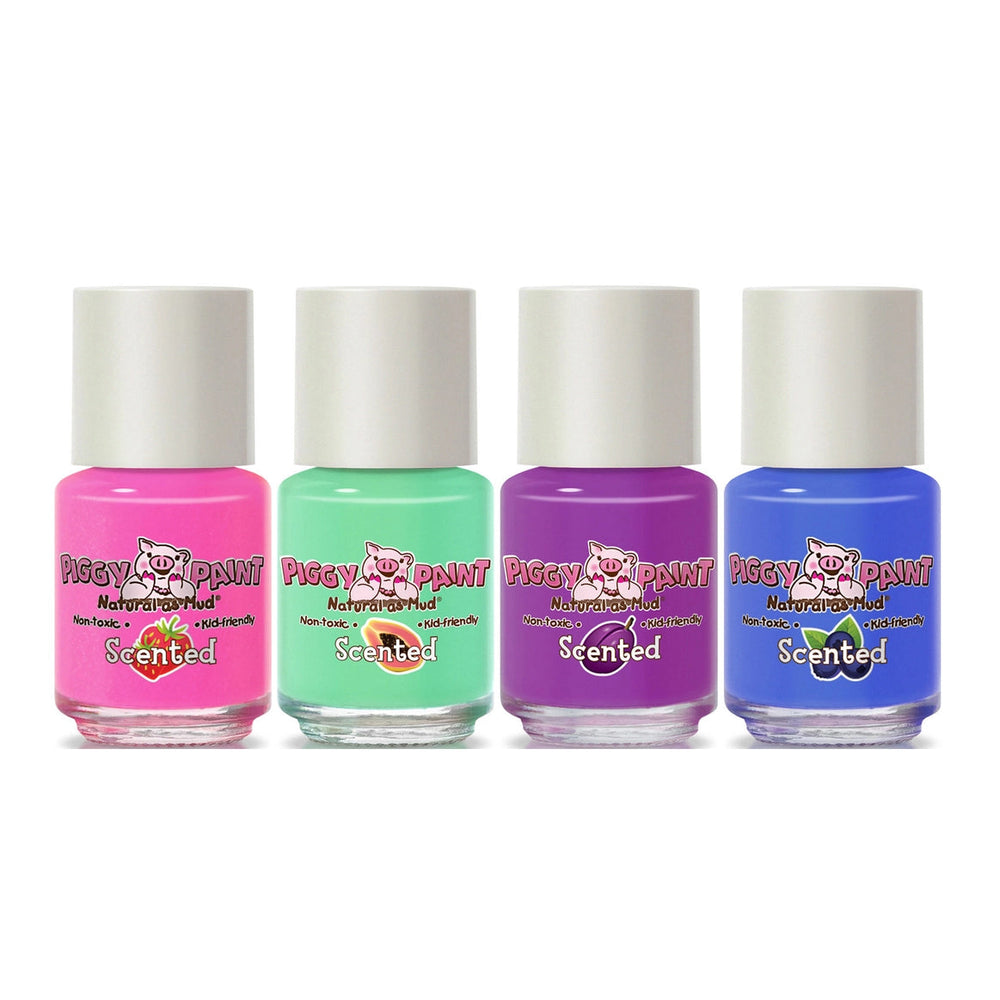 Scented Fruit Fairy Set 4 Polish - Gift Set Nail Polish Piggy Paint 